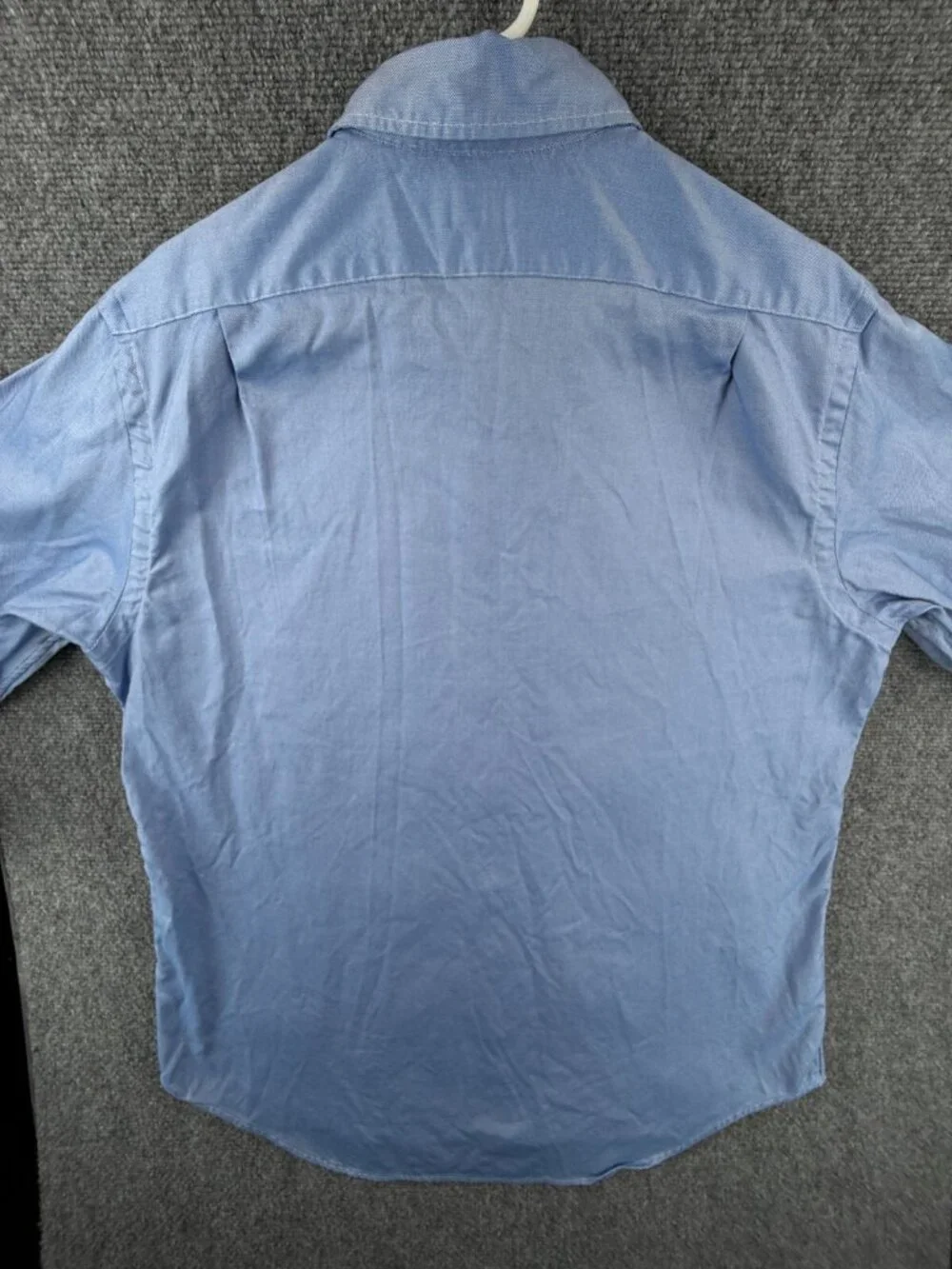 Polo Ralph Lauren RL OXFORD Blue Large Long Sleeve Button Up Shirt Men Cotton